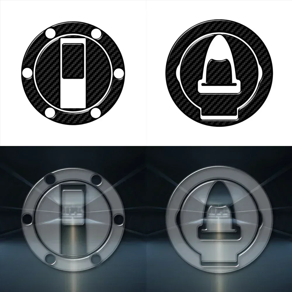 

For Aprilia Motorbike RSV4 RS4 RSV1000 3D Transparent Motorcycle Fuel Cap Protection Sticker