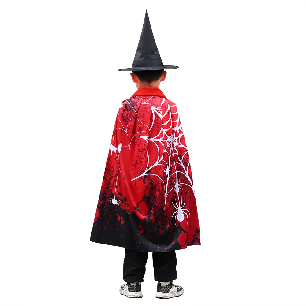 Halloween Cape Set Kids Day Party Prom Dress Up Cosplay Cape Kostuum 2 Stuks