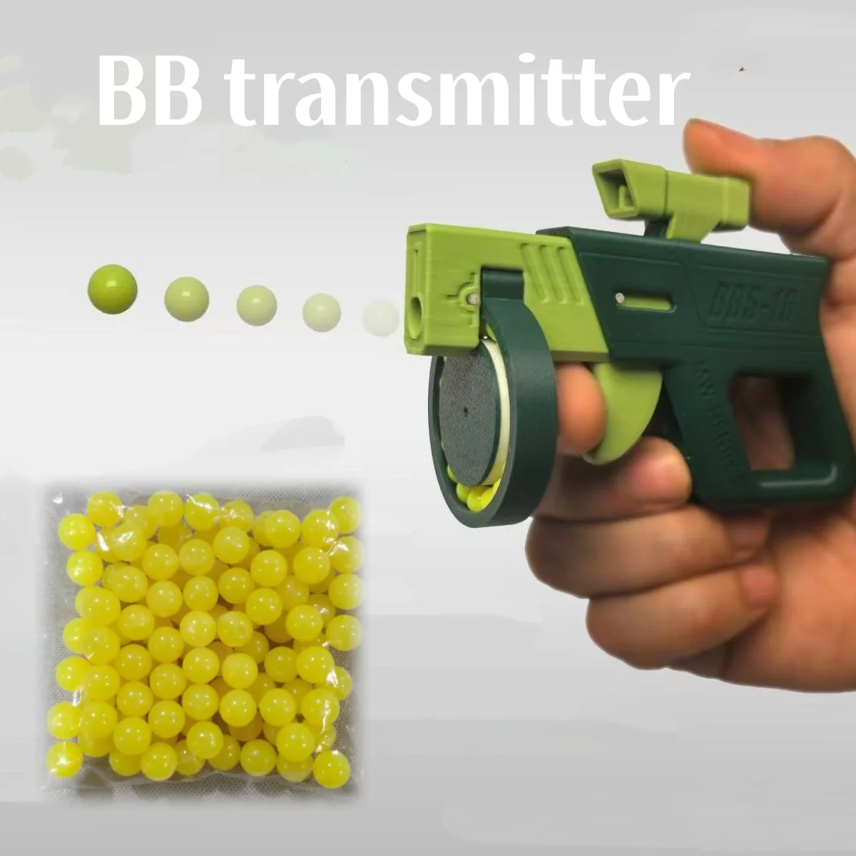 3D Printed DIY Assembled Toy Model Connectable Launcher Compact Portable Physics Science Edu Indoor Outdoor Gifts Adults Teens