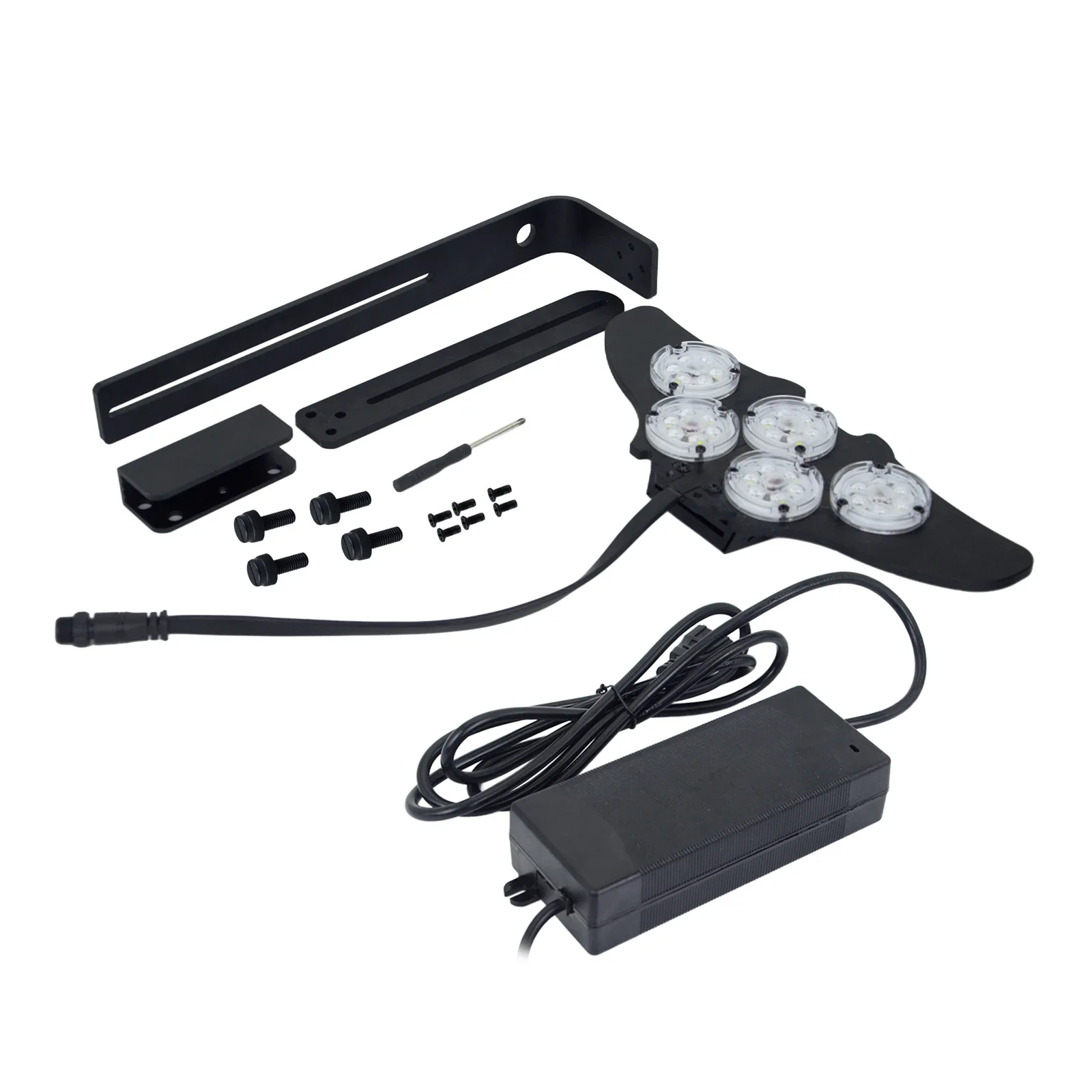 High Brightness Marine LED Fish Tank Aquarium Light Full Spectrum LED Aquarium Lamp Dimming App Remote Control