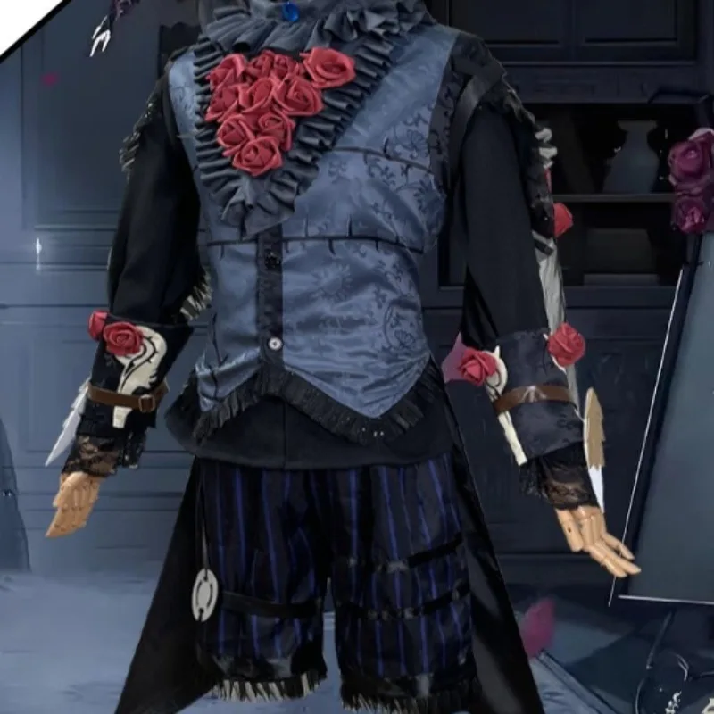 Costume de Carnaval d'Halloween 2026 - Short Noir pour Fête - Tenue Anime Cosplay - Patient Emil - Psychologue Ada Mesmer - Femme et Homme