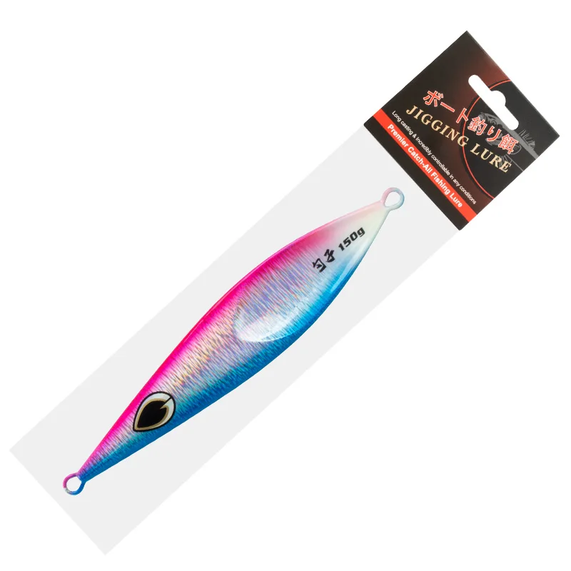 TEASER J125 80g 100g 150g Spoon Slow Pitch Jig, Deep Sea Boat Fishing Lure, Lead Jig for Grouper - view 6