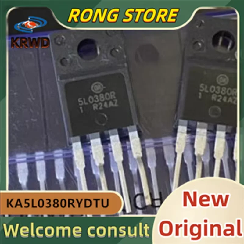 (5PCS) 5L0380R New and Original Chip IC KA5L0380RYDTU KA5L0380R TO-220F-4