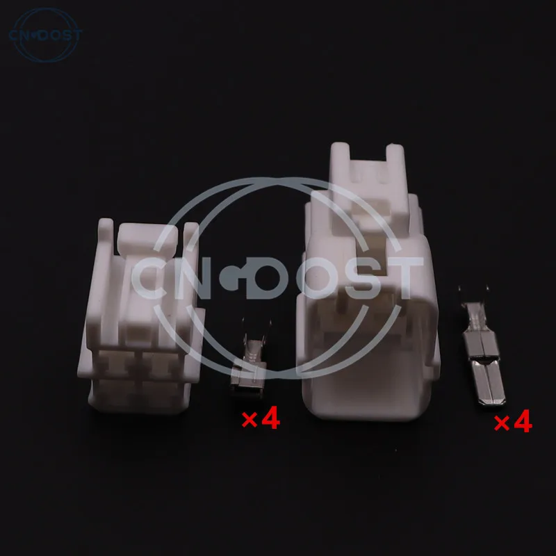 1 Set 4 Pin 6098-1489 6098-1851 Auto Directional Motor Electronic Booster Pump Module Plug AC Assembly Car Cable Socket