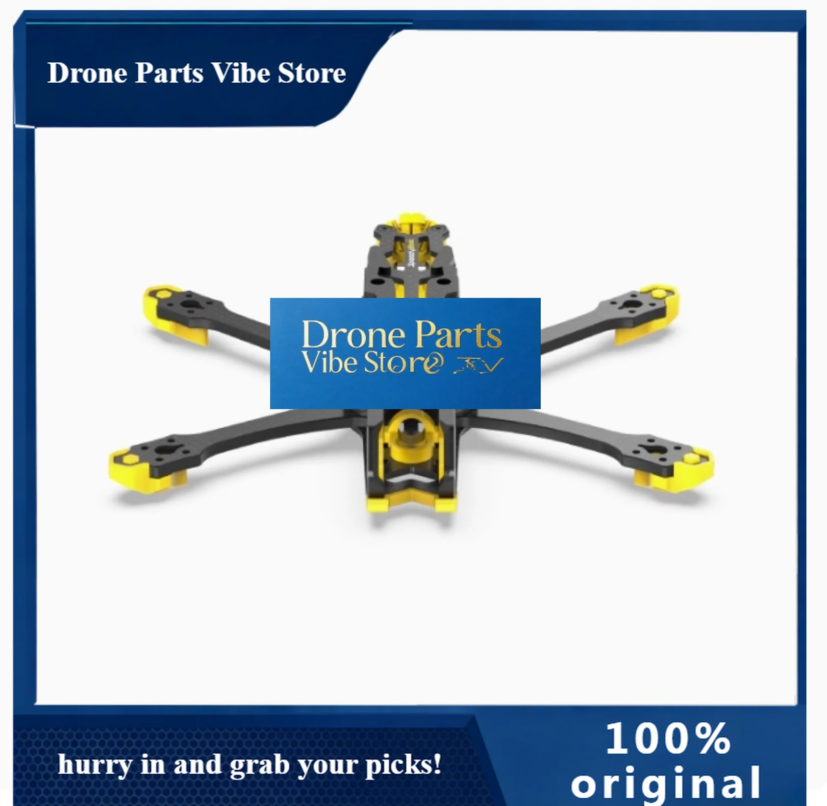 

Drone PartsSpeedyBee Master 5 V2 Drone Frame KIT 5inch 130° FOV For Analog/O3 Air Unit VTX/Link RC FPV Racing Freestyle Drone Qu