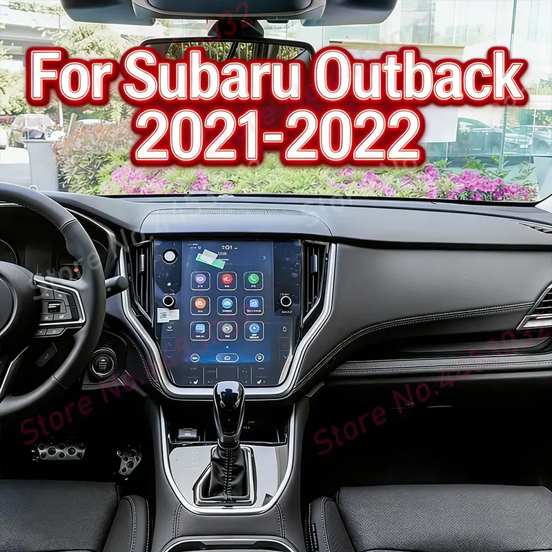Gravity Car Phone Holder For Subaru Outback 2021-2022 Auto-Clamping Phone Stand Mount With Base Bracket Car Accessories