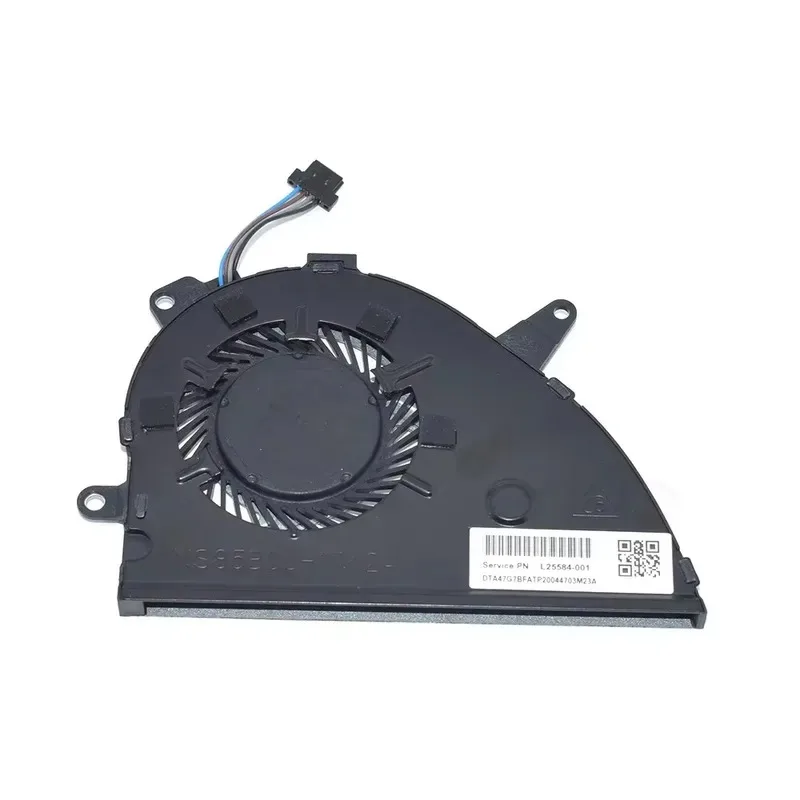 CHJNew L25584-001 DC5V 0.5A 4Pin For HP Pavilion 15-CW 15-CS TPN-Q208 TPN-Q210 Integrated Graphics 20N28 laptop CPU Cooling Fan