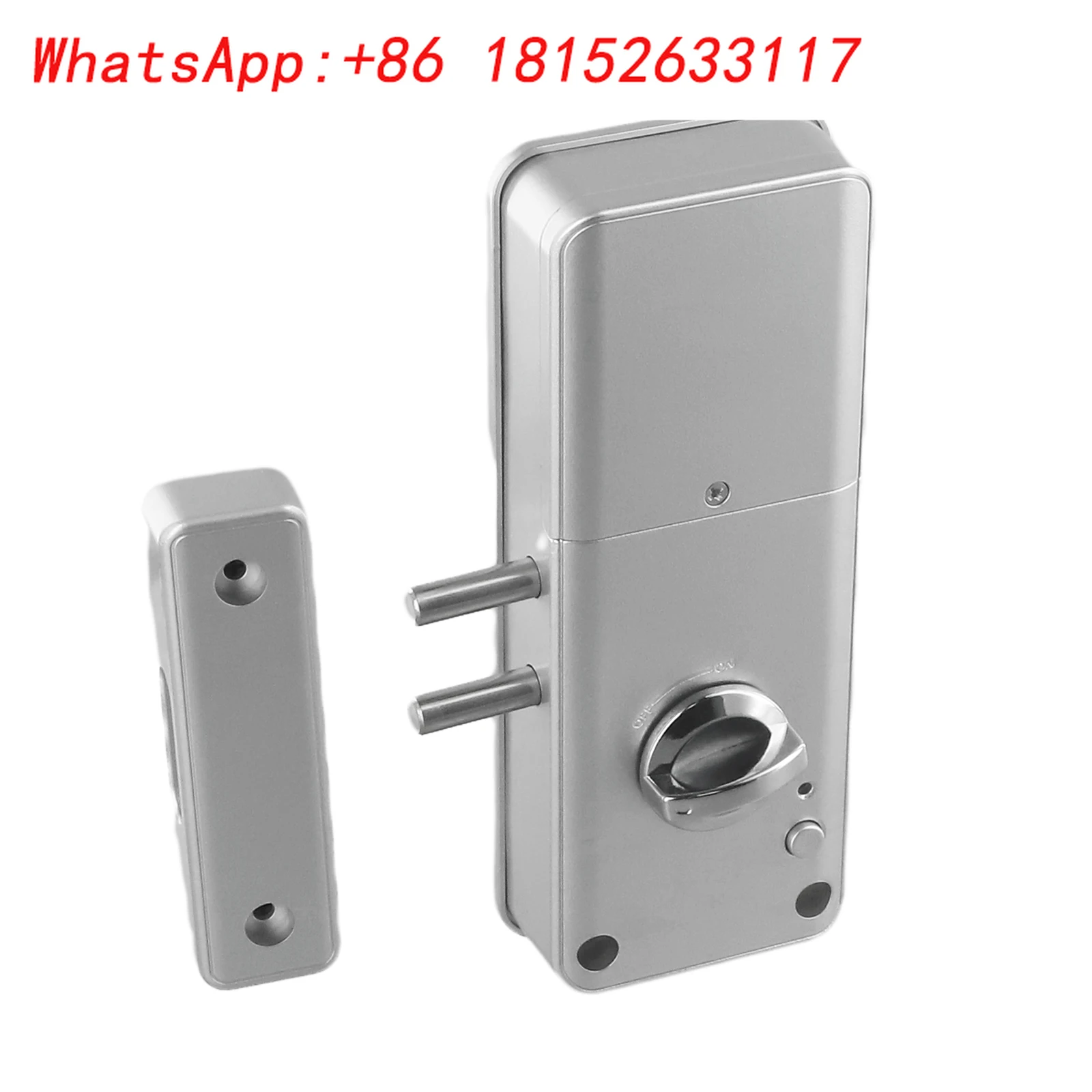 1 Uds cerradura de puerta Invisible inteligente cerradura de puerta de madera sin llave tarjeta IC clic de desbloqueo cerradura electrónica cerraduras de puerta antirrobo interiores MM