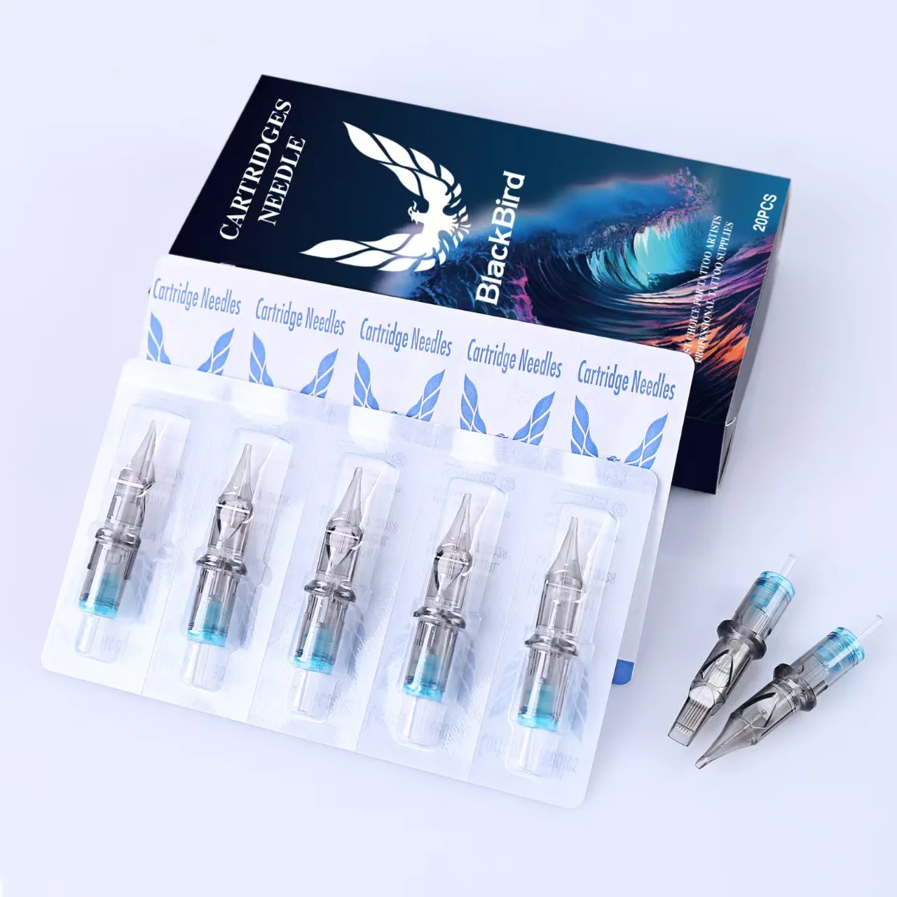 

10/20PCS Disposable Tattoo Cartridge Needles Tattoo Makeup RL/M1/RM Semi-Permanent Eyebrow Lip Makeup Needles For Tattoo Machine