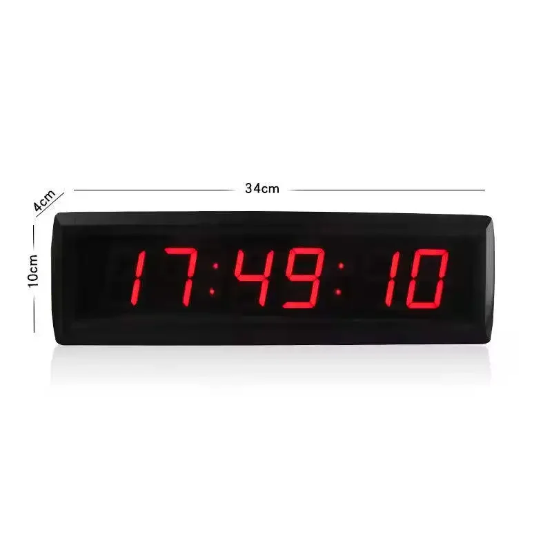 1.8 inch Mult-ifunctional LED Clock For Marathon Race Conference As Stopwatch Wall Clock Countdown with Remote Control