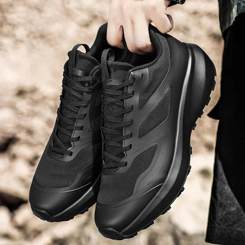 

Весенне-осенние мужские кроссовки для бега на открытом воздухе, противоскользящая и дышащая повседневная обувь, походная спортивная обувь, мужская тренировочная обувь
