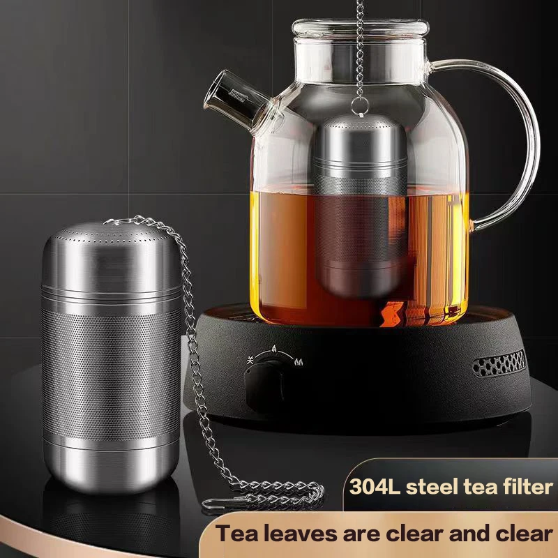 

Tea Strainer Stainless Steel Tea Infuser Tea Leaves Spice Seasoning Ball Strainer Teapot Fine Mesh Coffee Filter Teaware