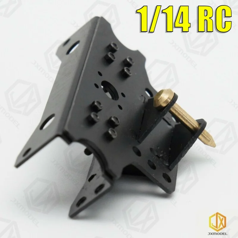 1/14 RC Truck JXmodel Matal Simulation Black Rear Beam Tow Hook for Tamiya for MAN F2000 Car