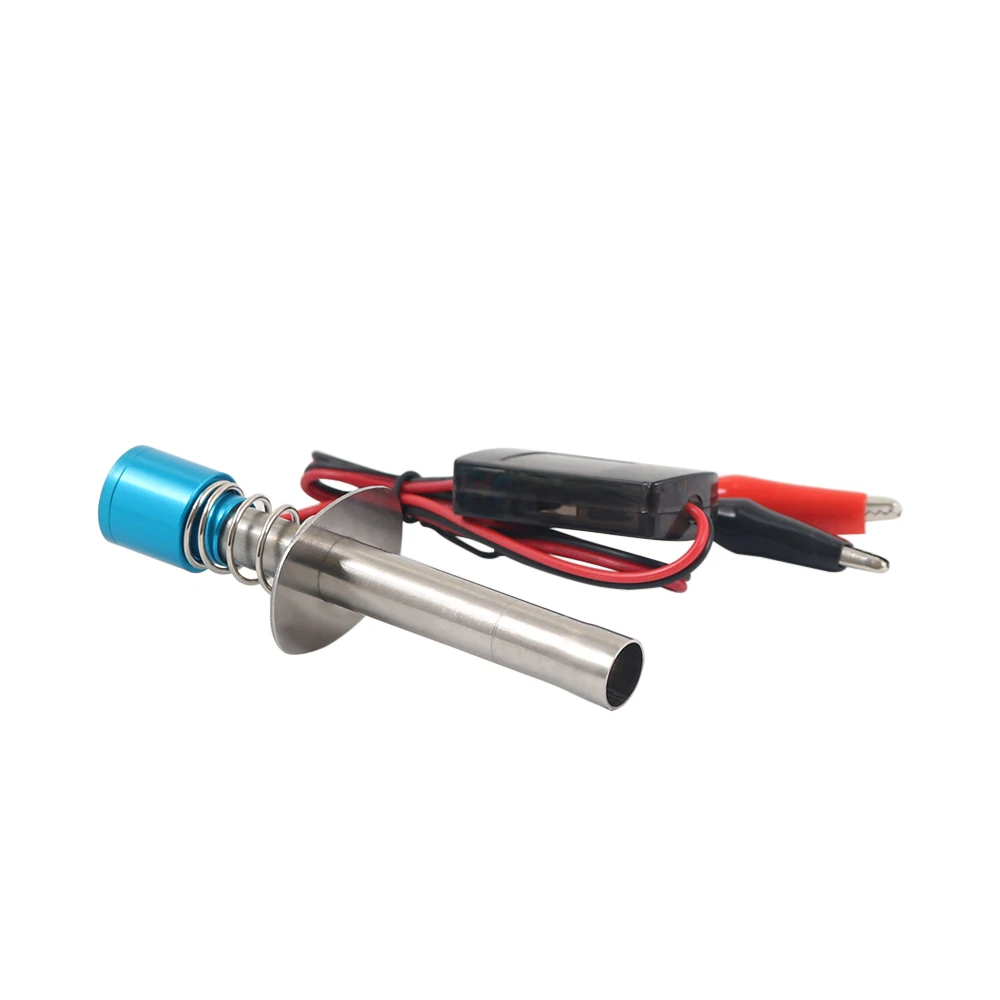 مشغل توصيل متوهج بجهد واسع 6 فولت - 24 فولت، مشعل إلكتروني سريع الإشعال لسيارة 1/8 1/10 HSP Nitro RC، ولاعة مطورة #4