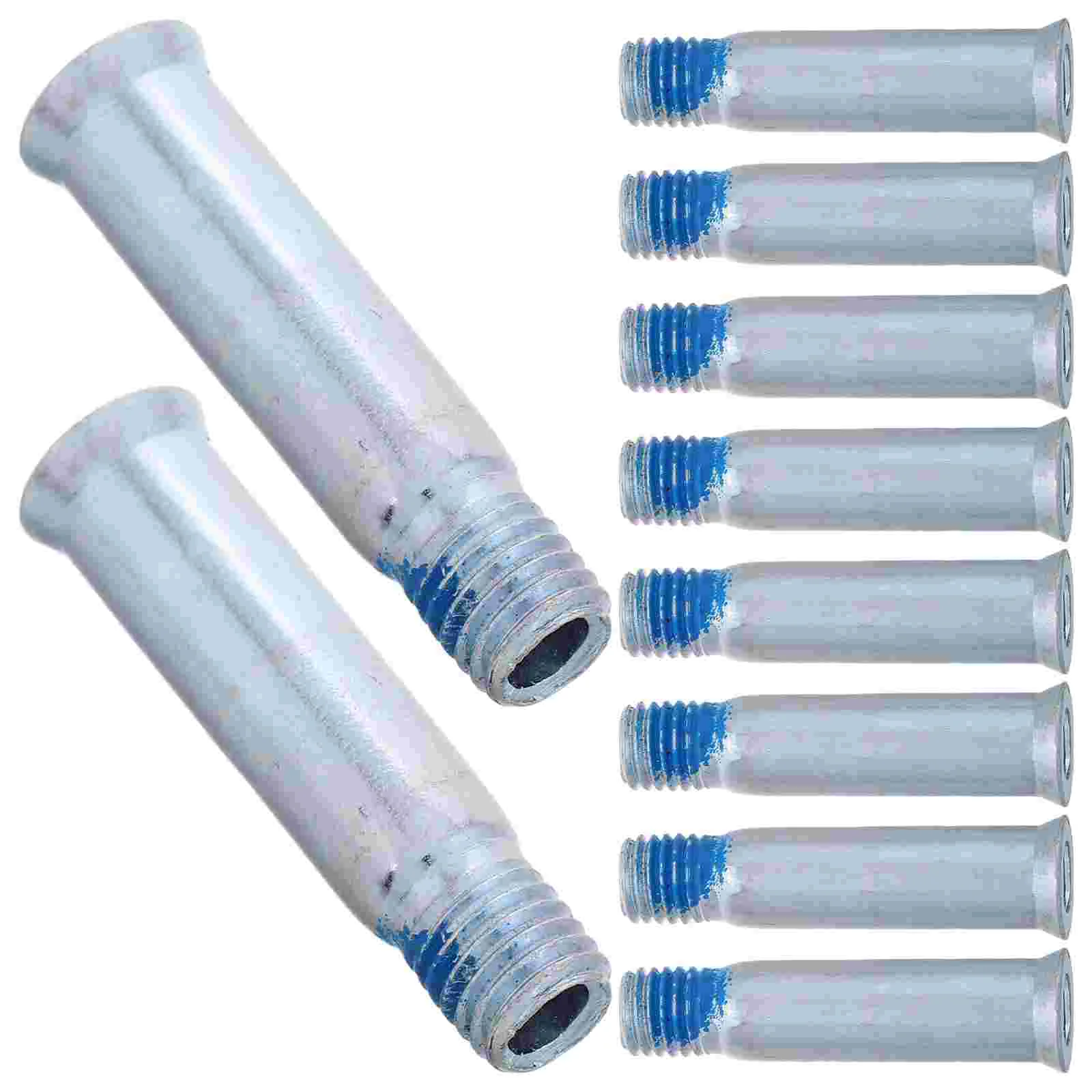 10 Pcs Ice Skate Spikes Lightweight High Traction Secure Roller Skating Bearings Track Spikes Machinery Mover Screw