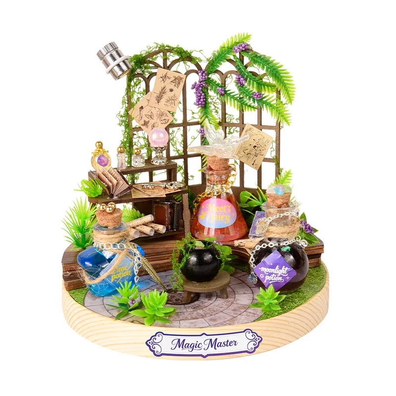 2026 Neuerscheinung DIY Miniatur-Landschaft Puppenhaus-Set - Handgefertigtes Kreatives Geschenk für Heim- und Schreibtischdekoration