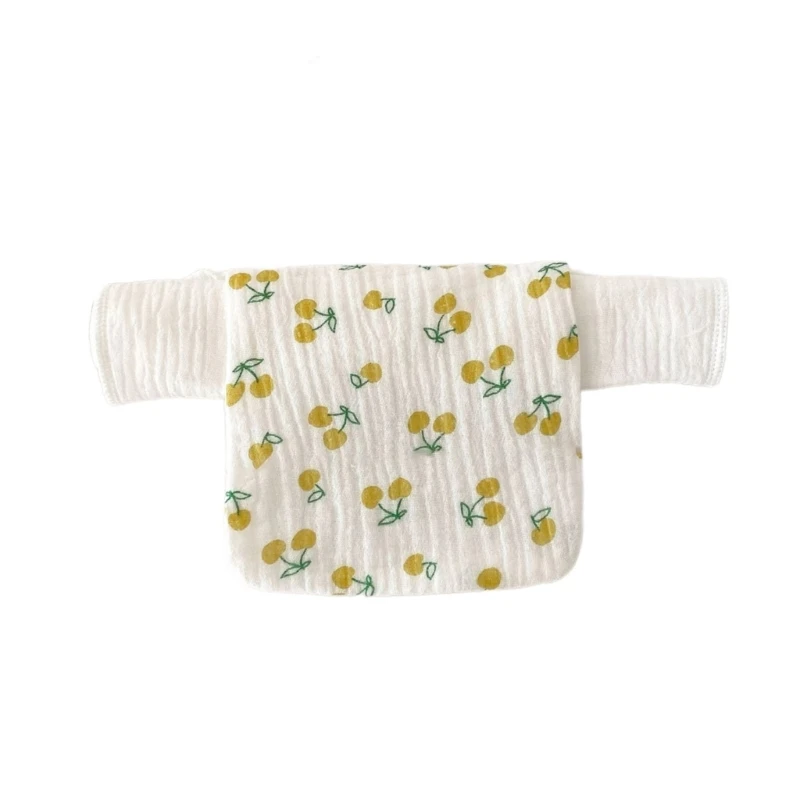 Baby Sweat Towel for Newborn Toddlers 4 Layers Cotton Towel Sweat Absorbent Towel Back Wet Pad Wipes Infant Baby Product