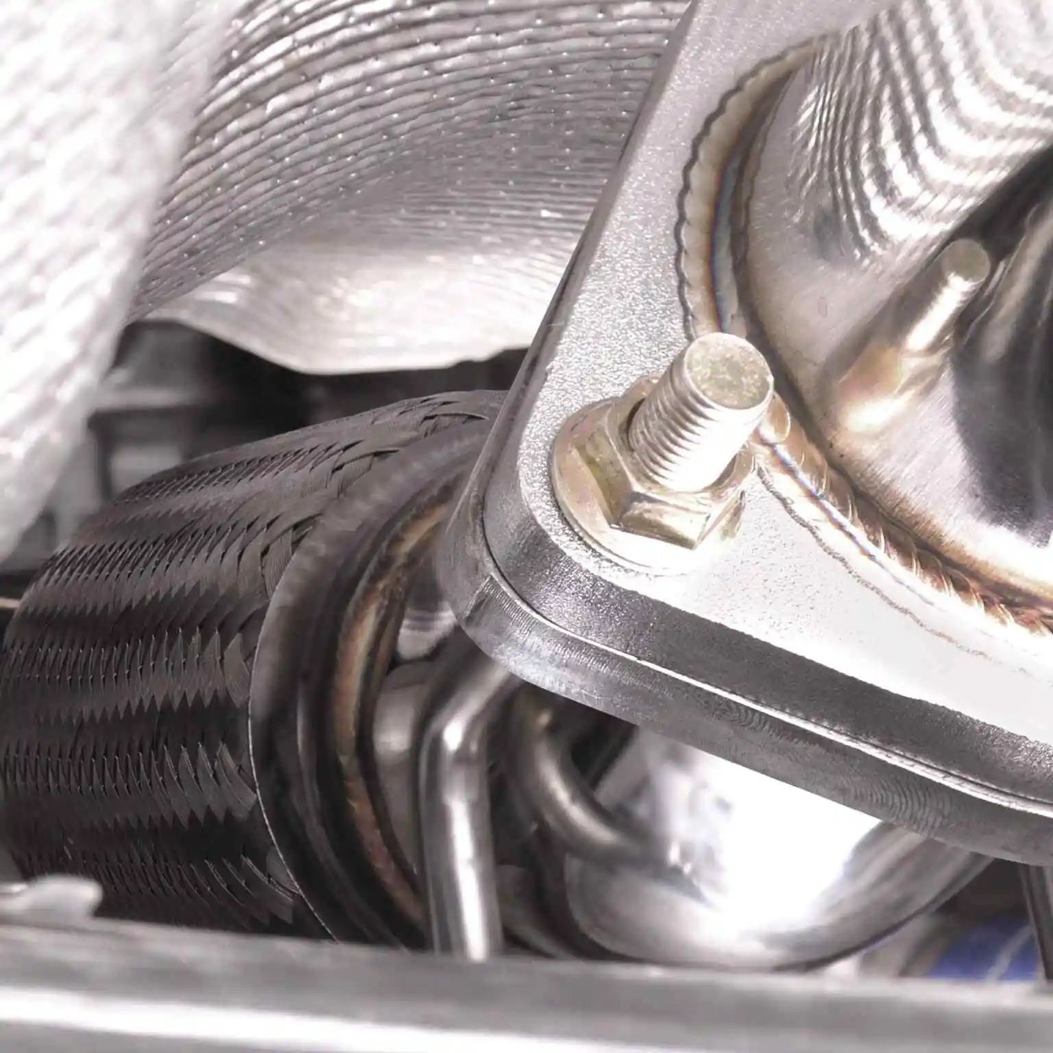 FordfocusMK3 Exhaust Pipe Head Section Exhaust Pipe Catalytic Converter Modified Tail Exhaust System
