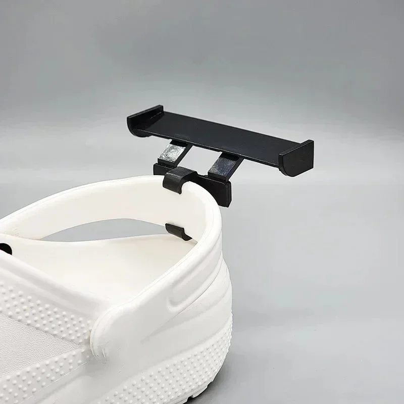 Image of Schuh-DIY-Zubehör für Clogs, Schuh-Spoilerflügel, Auto-Flügel-Anhänger, Höhlen-Slipper-Schwanz-Dekoration, Schuh-Dekorationsclips