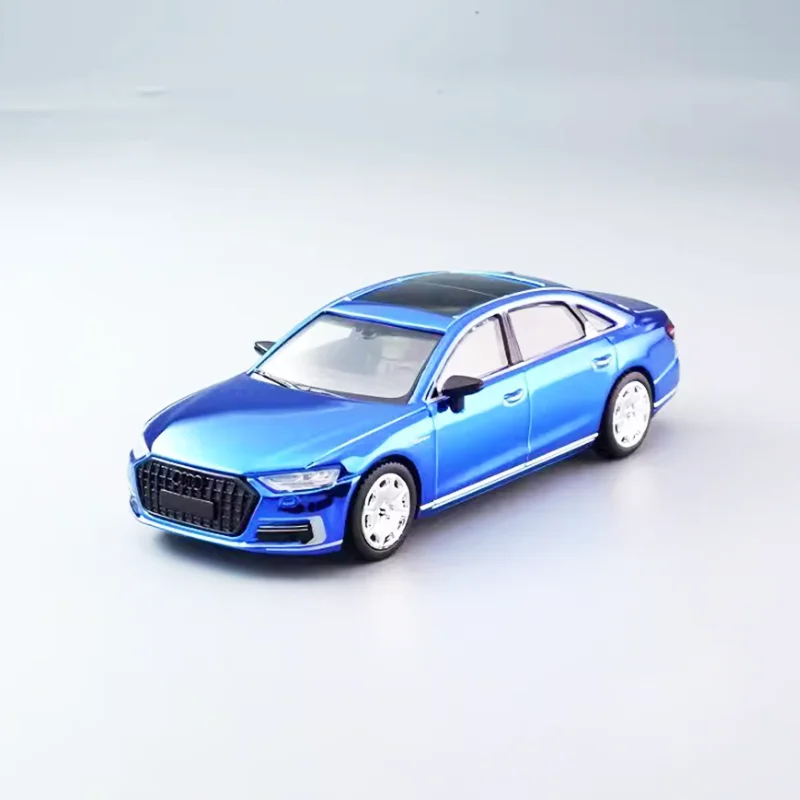 

Diecast 1:64 Scale Alloy A8L 2021 Car Model Finished Product Simulation Toy Collection Gift Static Display