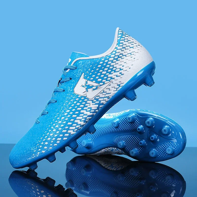 Men Soccer Cleats Shoes Fast Futsal Football Field Boots Male Non Slip Grass Multicolor Society Training Match Sneakers