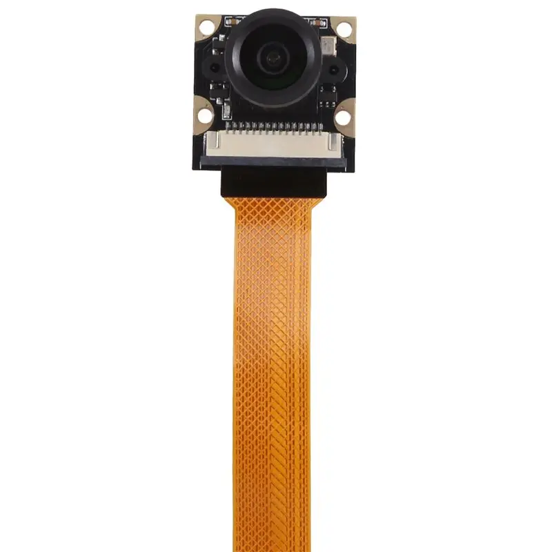 Highly Recommended 4X 5 Megapixels 1080P Sensor OV5647 Mini Camera Module With 15 Pin Cable, 75° Viewing Angle For Raspberry Pi