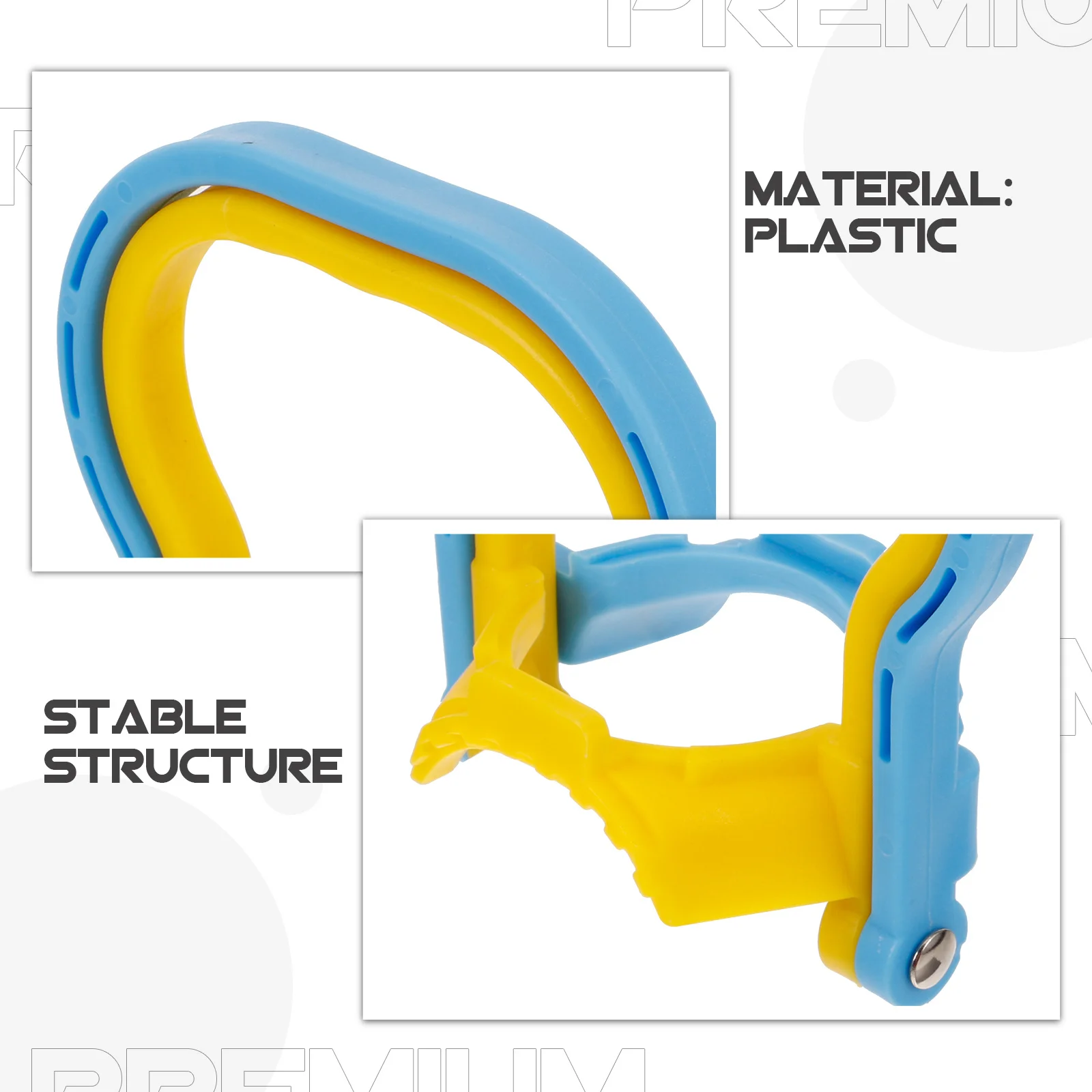 

Water Lifter for Gallon Bottle Heavy Duty Plastic Handle Carrier Easy Install Smooth Finish No Burr Safe Grip for Home Office