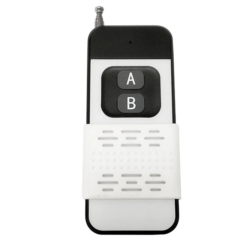 

SSR 433Mhz Wireless Remote Control 2 Buttons 1000M Transmitter for Light/ Gate /Garage Door/Motor Controller