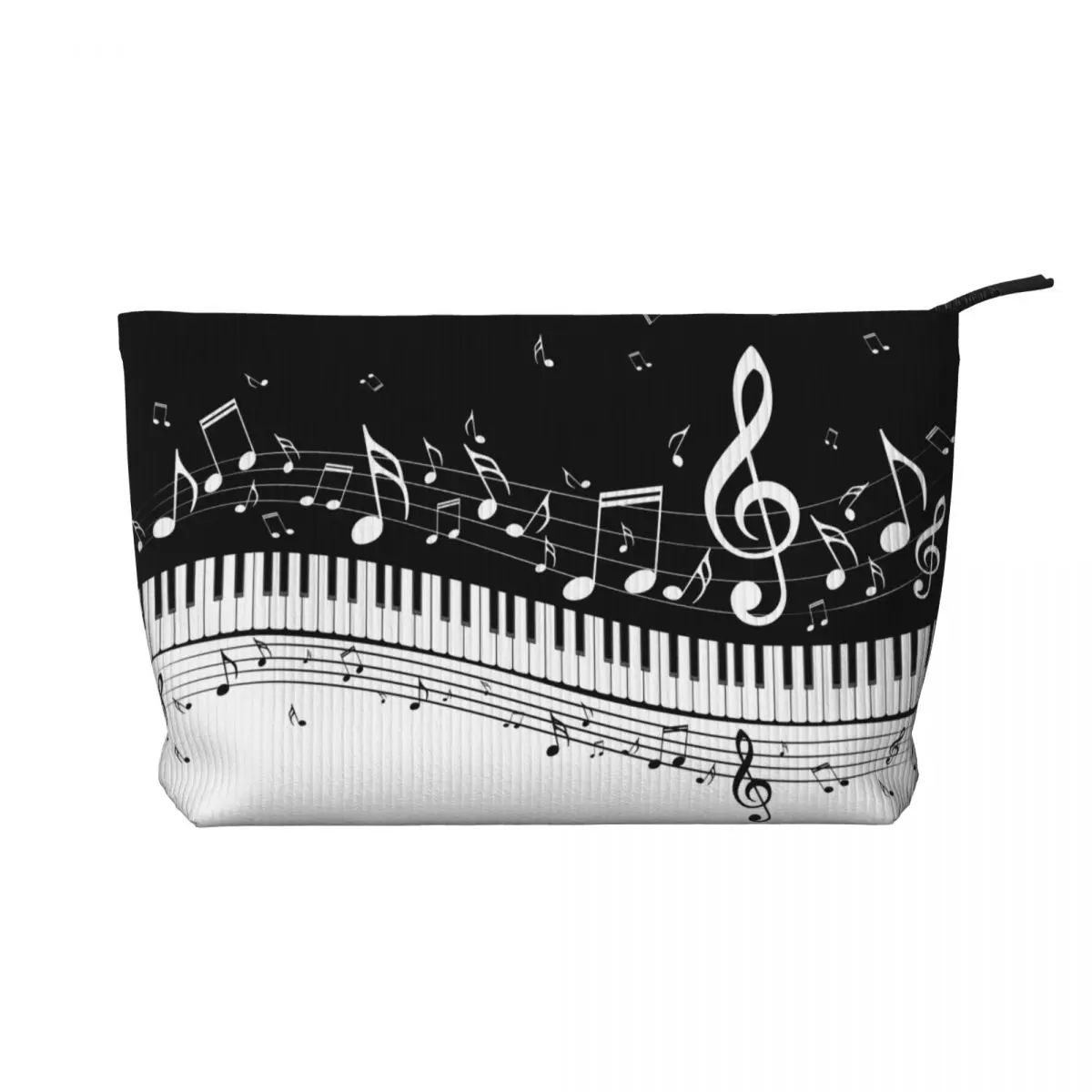 Custom Piano Keyboard 257 Cosmetic Bag Women Kawaii Big Capacity Makeup Case Beauty Storage Toiletry Bags