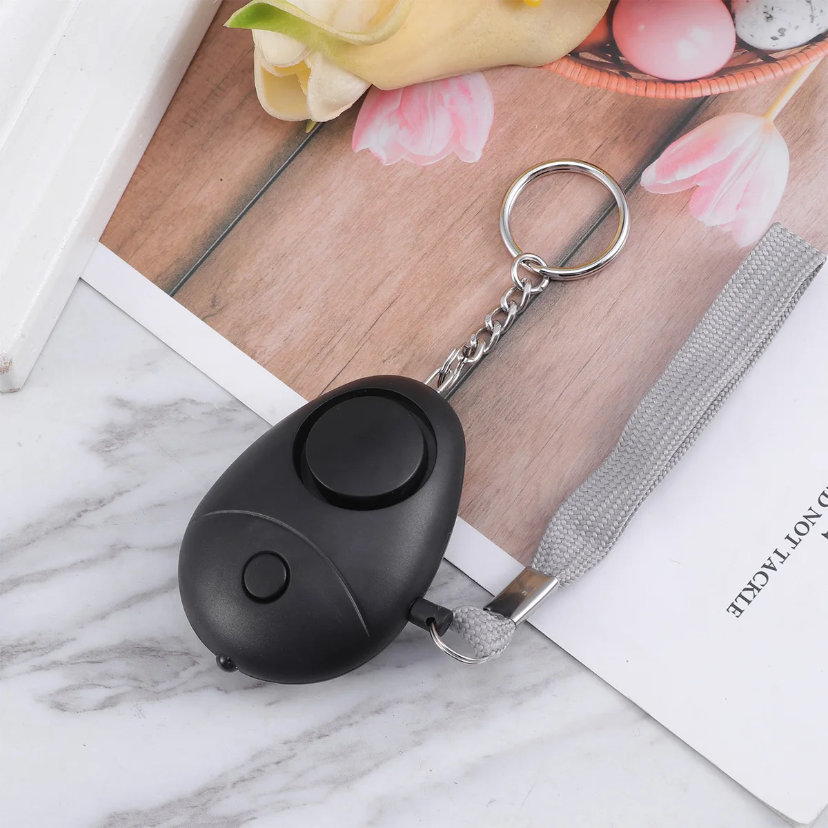 5 stuks mini persoonlijk beveiligingsalarm hoge decibel noodnachtlampje draagbaar veiligheidsapparaat voor dames kinderen joggers