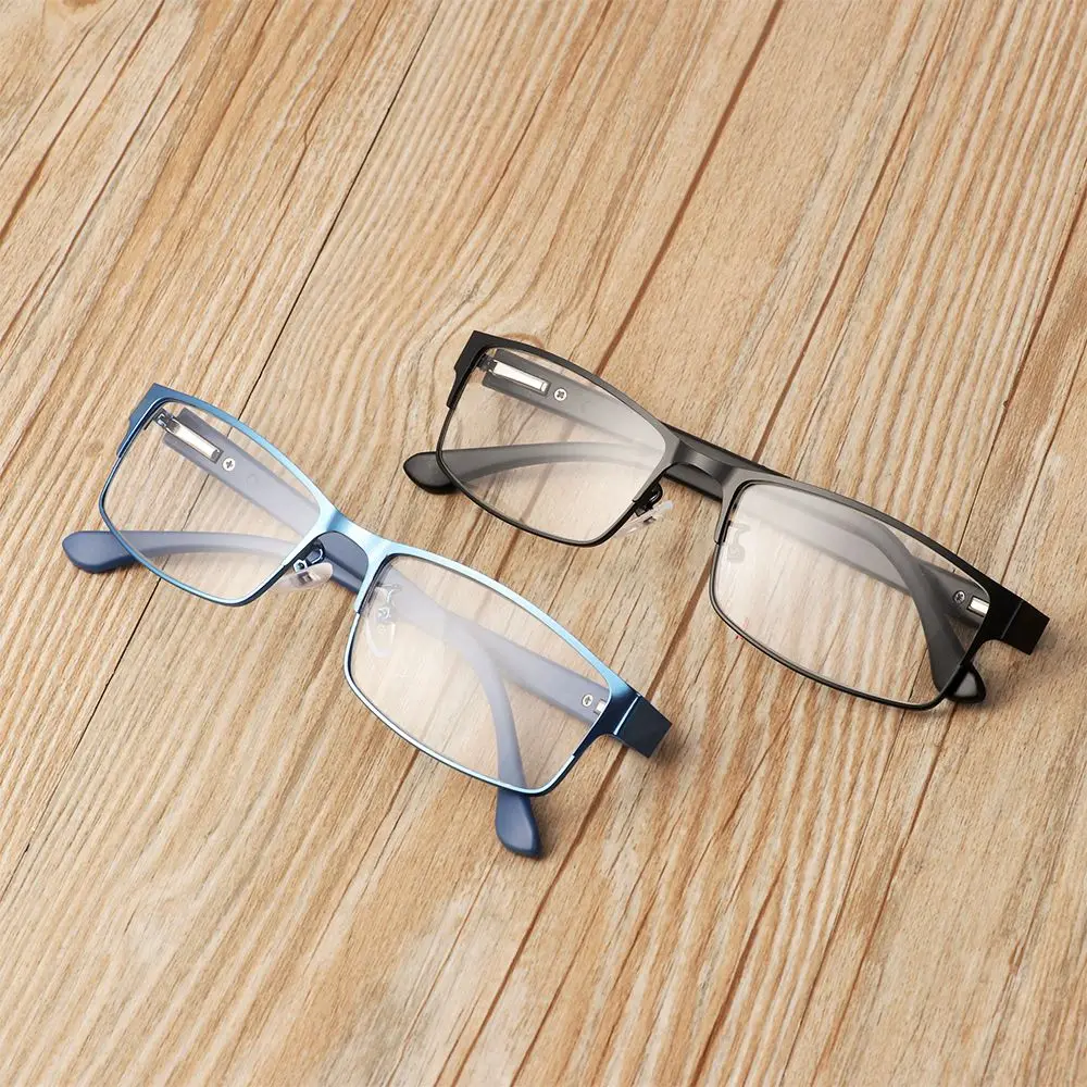 Men Ultra Light Resin Flexible Portable Eye wear Vision Care Eyeglasses +1.00~+4.0 Diopter Business Reading Glasses