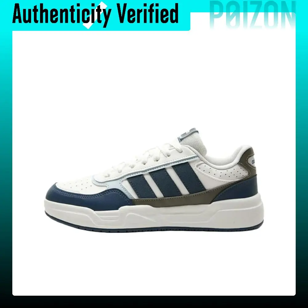 adidas-cushioning-abrasion-resistant-lightweight-low-top-skateboard-shoes-unisex-white-blue-ki1501