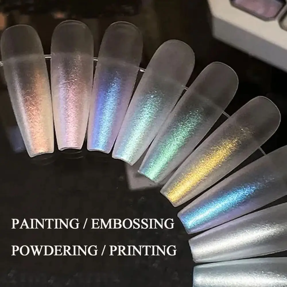 

9-color 9-Grid Poke Gel French Nail Manicure Varnishes High Saturation Gel High Saturation Delicate Thick Nail Art Gel Manicure