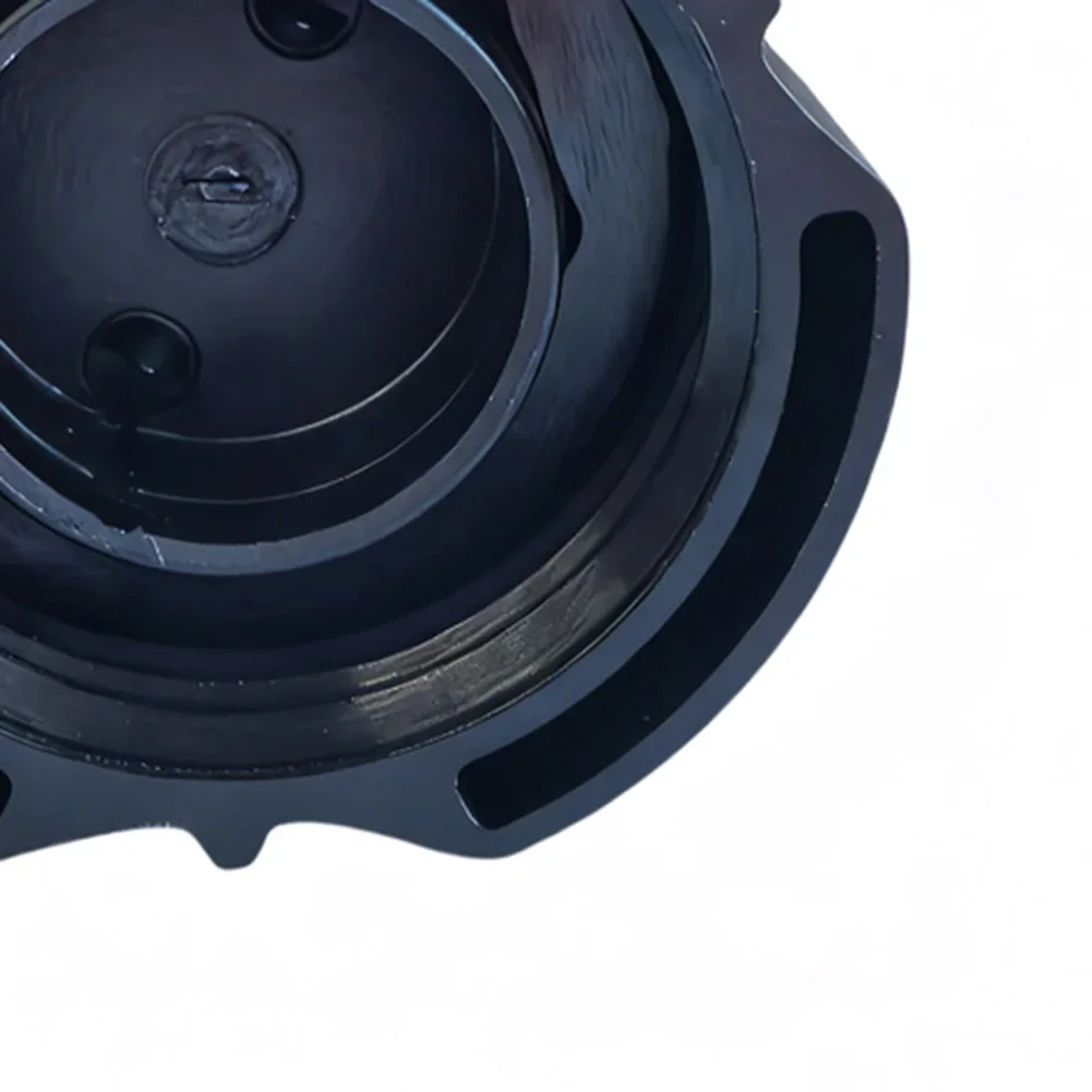 For Small Engine Repair NO Black Fuel Tank Cap Replacement Part Plastic Construction Single Piece Tight Sealing