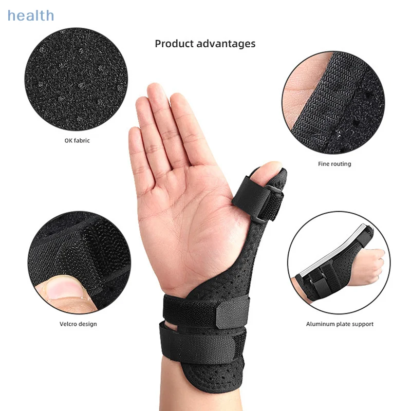 [YA] دعامة دعم جبيرة إصبع الزناد، مصحح استعادة الكسر، تثبيت لتخفيف الآلام