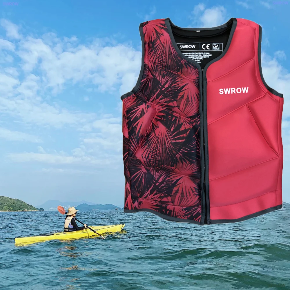 New Lifejacket Neoprene Water Sports Jacket Vest Adult Children Swimming Lifejacket Boating Fishing Rafting Surfing Lifejacket