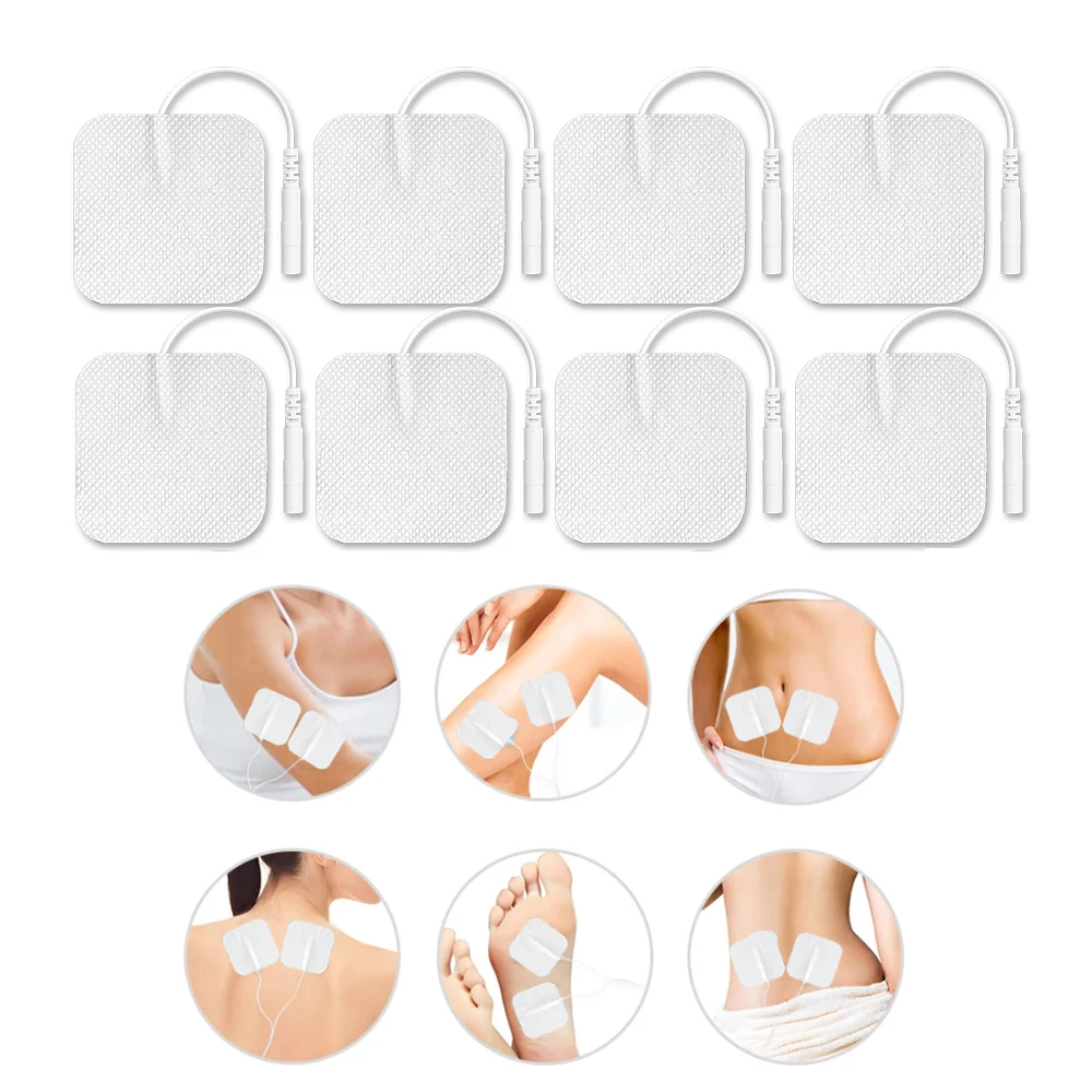10/20Pcs Electrostimulation Electrode Pads Non-woven for Tens Acupuncture Replacement Machine Ems Muscle Stimulator Accessories - view 3