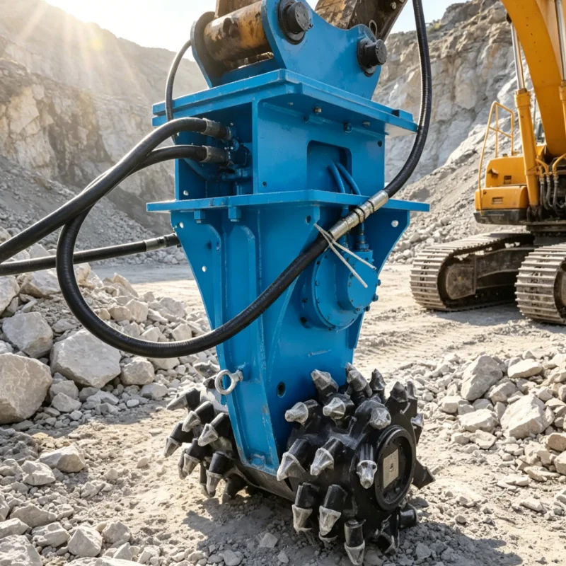 customized Transverse Cold Planer Hydraulic Asphalt Milling Head for Wheel Loader Quick Attach System