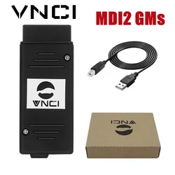 VNCI MDI2 CAN FD DOIP Car Auto Diagnostic Interface for Cadillac Chevrolet Buick GM for Techline Connect (TLC) Software