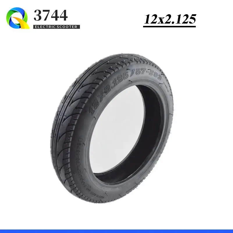 12x2.125 Tire (57-203) Fits Many Gas Electric Scooters E-Bike Folding Bike Bicycle Child's Bicycle
