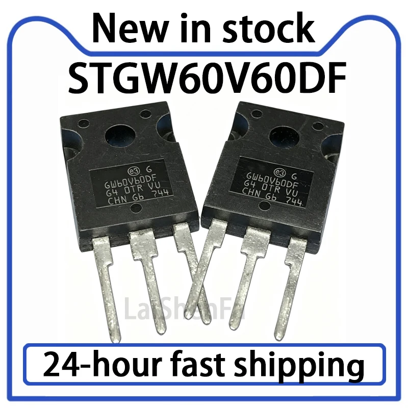 1PCS New STGW60V60DF GW60V60DF in Stock TO-247 IGBT 600V 60A