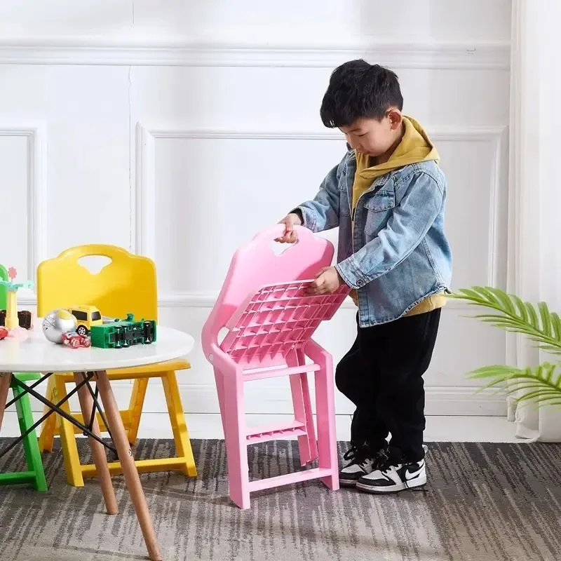 

Детский складной стул, маленький стул, студийная скамейка, детский сад, студенты, 25-сантиметровое кресло, пластиковое кресло Sillon De Niña ك3), 3)