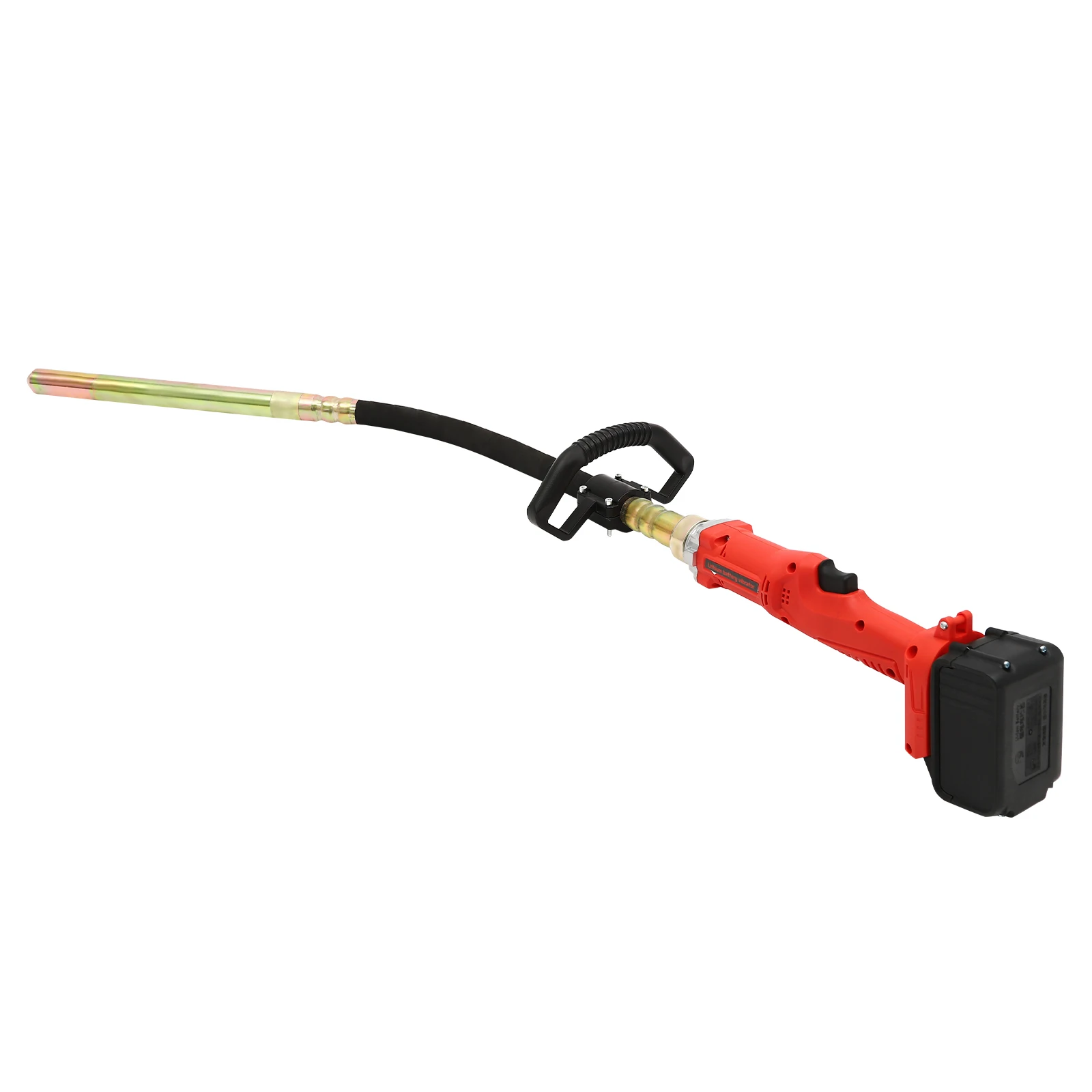 110V Cordless Concrete Vibrator Handheld Cement Vibrating Tool Air Bubbles Remover 3000-6000 rpm