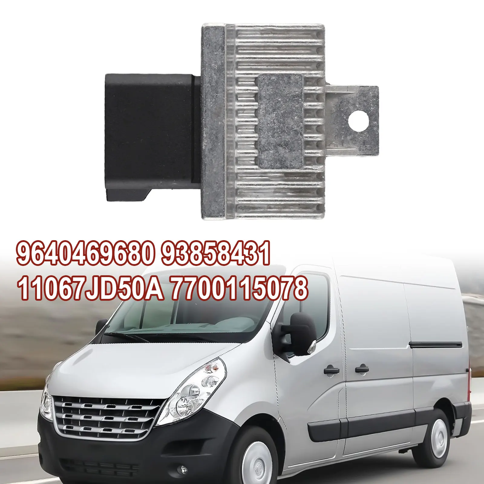 

Реле свечей накаливания для Vauxhall для Vivaro A Movano A для Ren Ault для Master II для Berlingo 9640469680 Автомобильные аксессуары