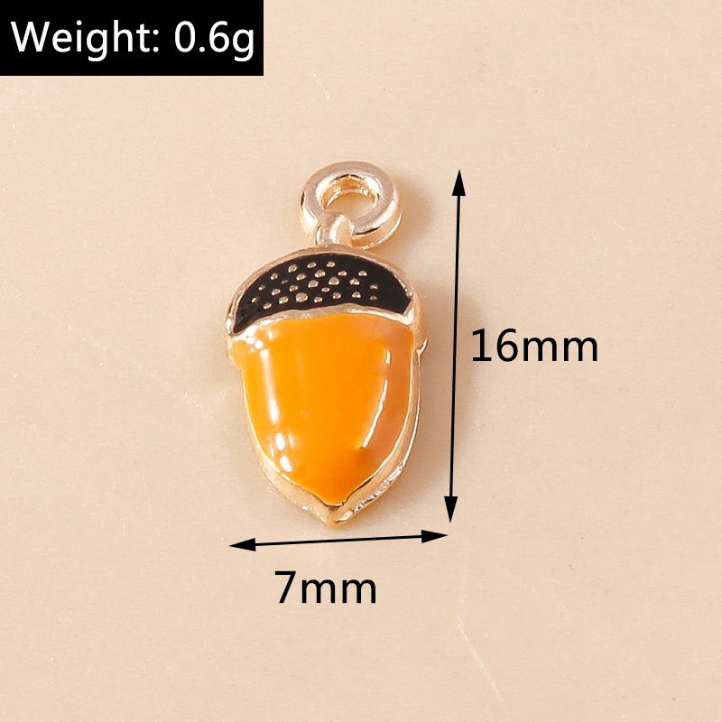 20 Stück Niedliche Gemischte Frucht-Anhänger Emaille Erdbeer-Trauben-Kirsch-Charms für Schmuckherstellung Halsketten Ohrringe DIY Basteln Geschenk – Detail 39