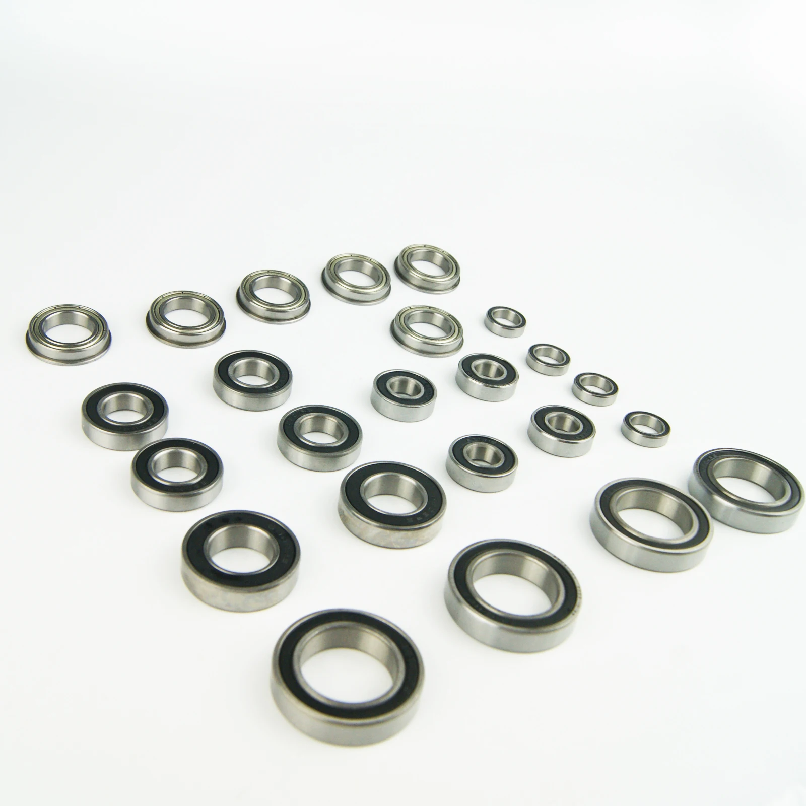 24pcs Complete bearings Kit For Losi 5ive T Rovan LT KM X2 30 degree North