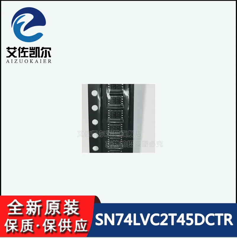 

10Pcs/Lot SN74LVC2T45DCTR SN74LVC2T45DCT Voltage Level Translator Bidirectional 1 Circuit 2 Channel 420Mbps SM8 New Original