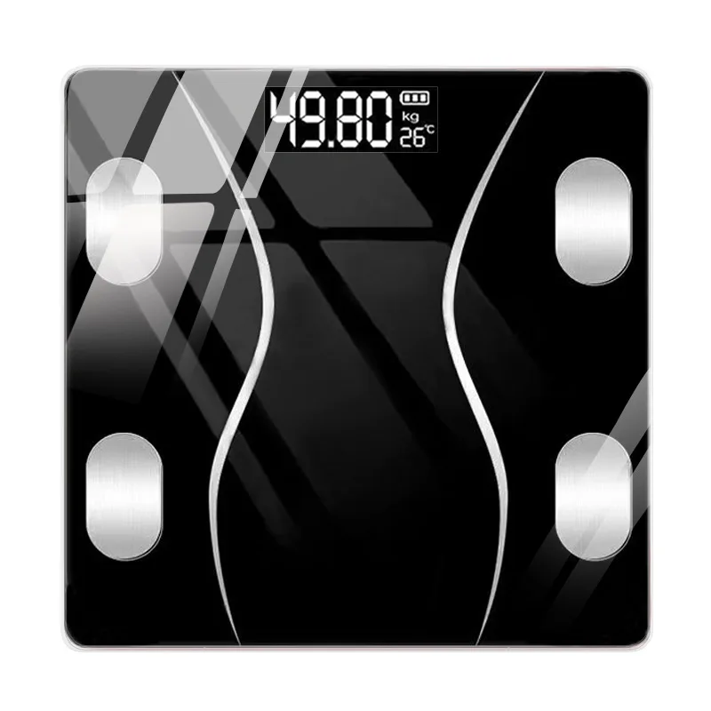 USB Electronic Scale Intelligent Weighing Scale Small Cute Electronic Weighing Adult Precision Human Scale Weighing Scale