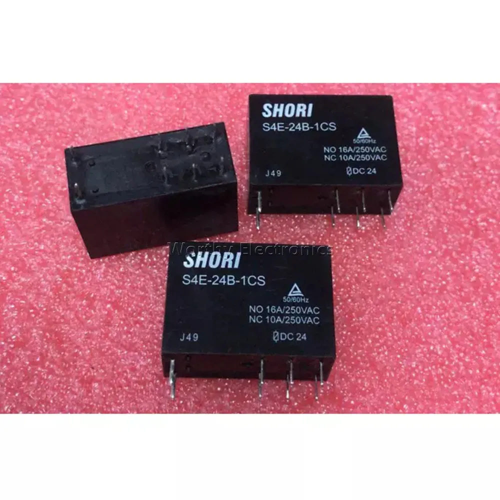 

Free Shipping 10PCS/LOT 24VDC 16A 8PIN Relay S4E-24B-1CS