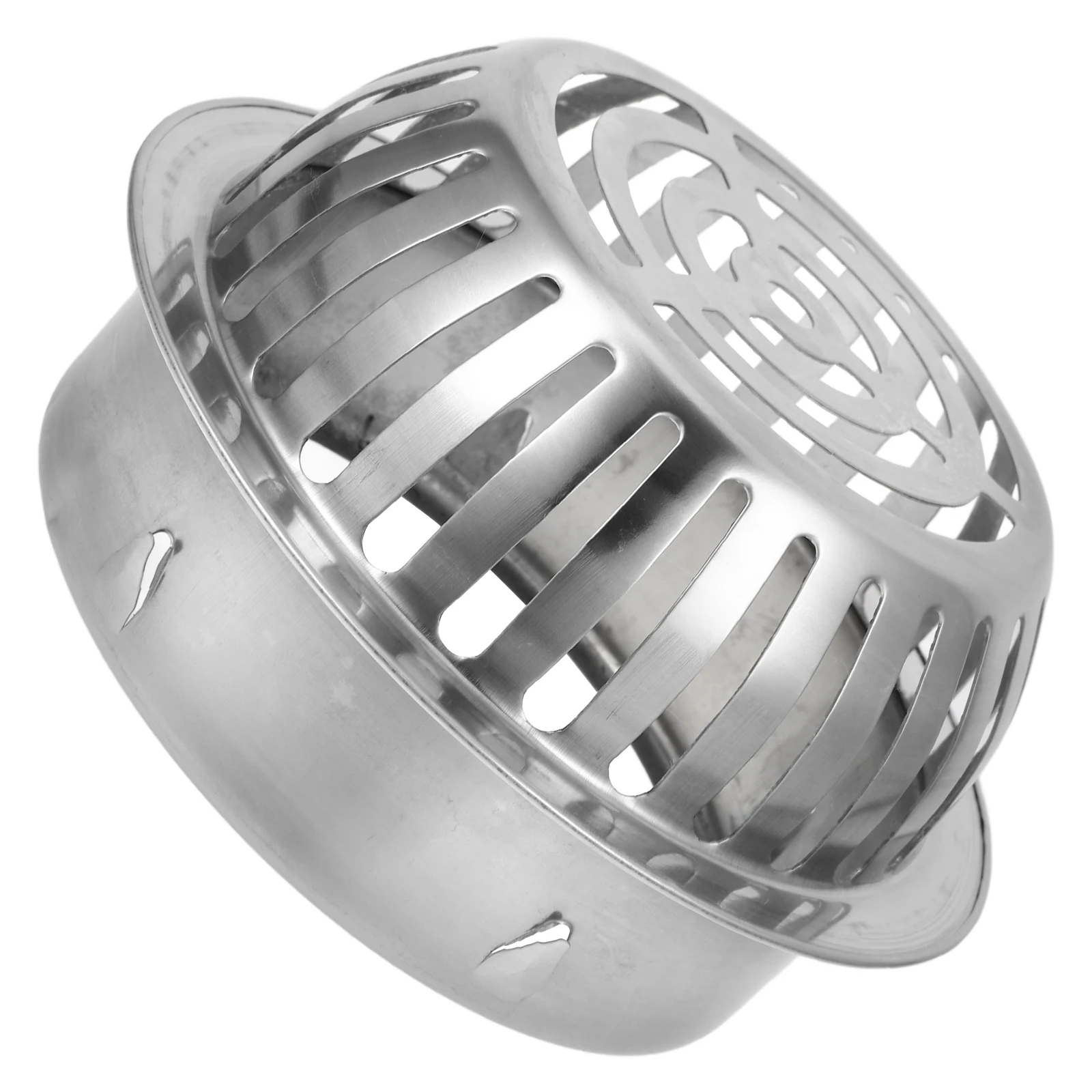 

Stainless Steel Gutter Guard Filter Downspout Anti block Roof Caps Drainage Strainer Cover Rooftop Round Net Metal